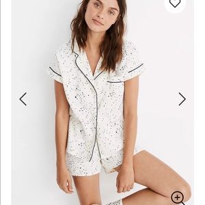 NWOT Madewell Flannel Bedtime Pajama Set